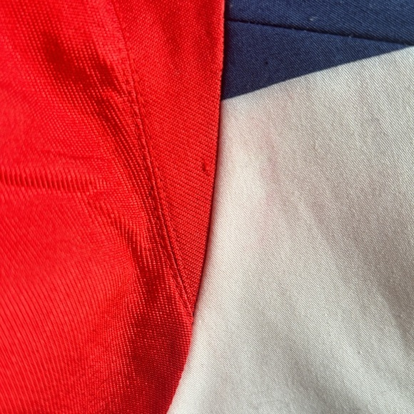 Kate Spade blue and white stripe with bow - Picture 6 of 7